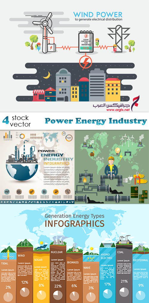 Vectors - Power Energy Industry