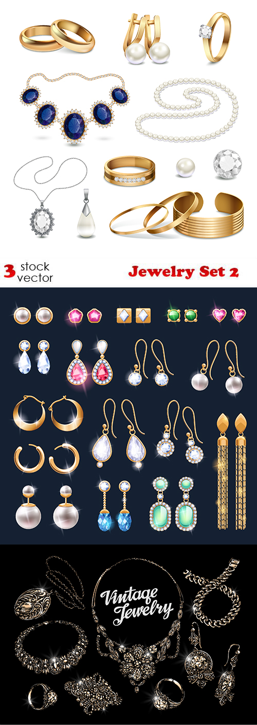  Vectors - Jewelry Set 2