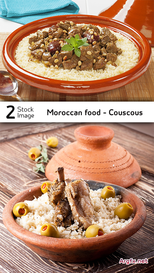 Moroccan food - Couscous