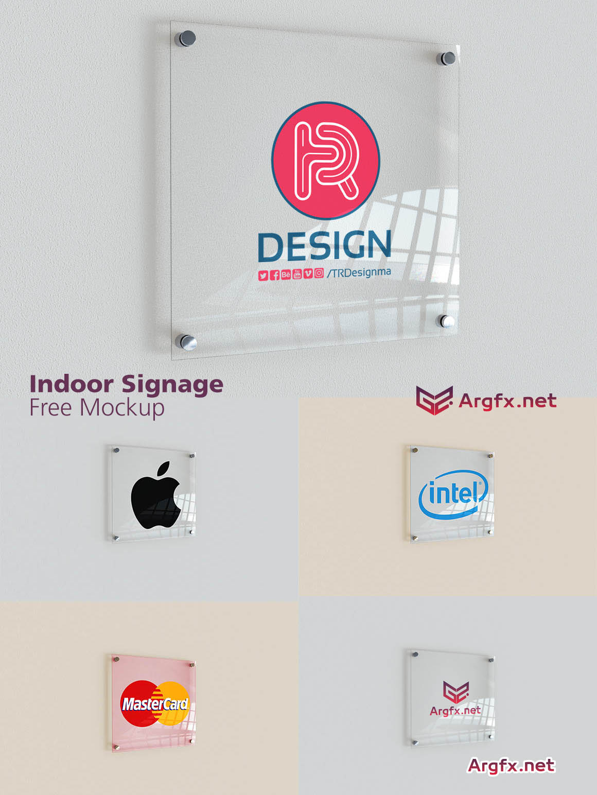 Indoor Signage – Free Mockup