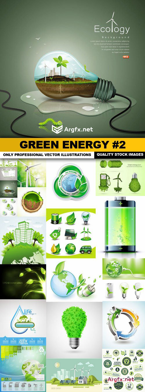 Green Energy #2 - 20 Vector