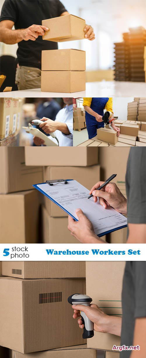 Photos - Warehouse Workers Set