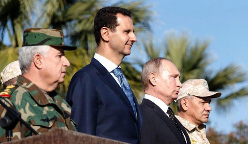 الرئيس السوري ونظيره الروسي
