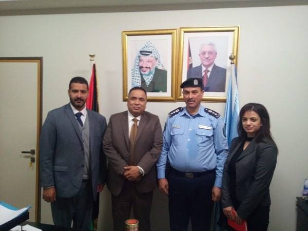 السفير الهندي يزور مديرية الشرطة