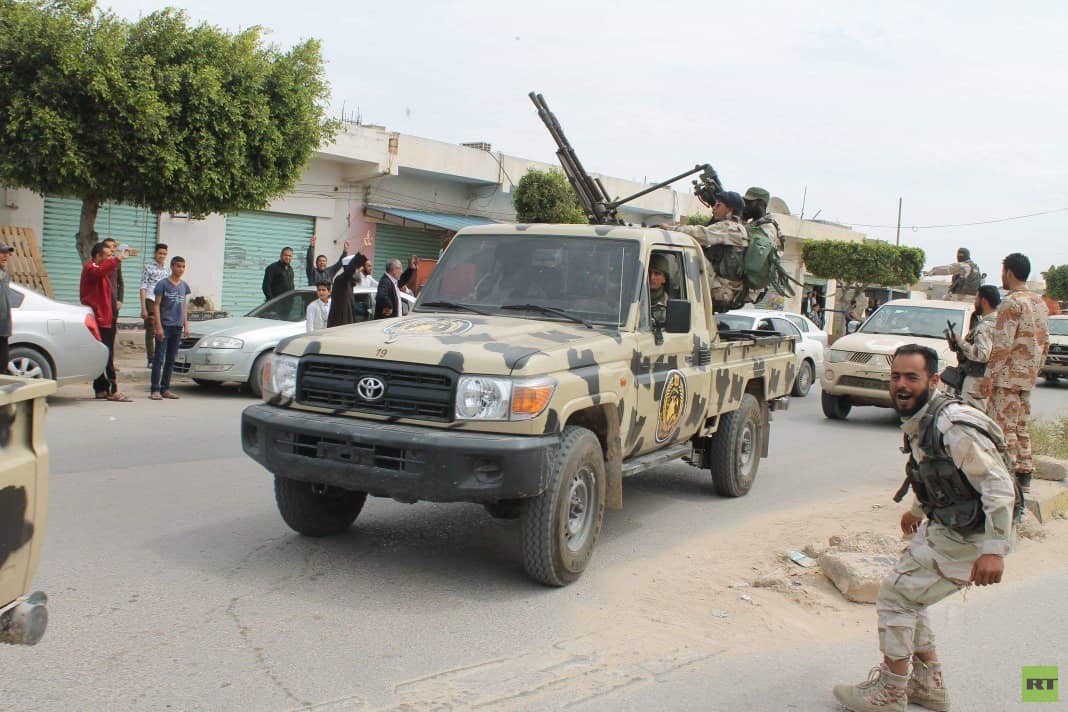 الجيش الليبي يدخل مدينة صرمان غرب العاصمة طرابلس