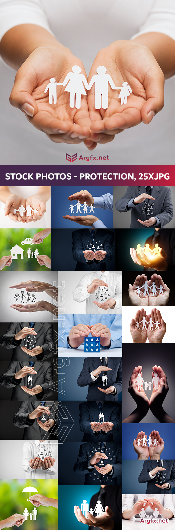 Stock Photos - Protection, 25xJPG