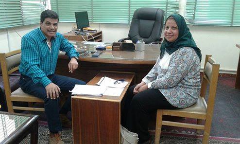 تعيين الدكتورة آمال محمد هاشم  وكيلا لوزارة الصحة بالفيوم P_514ucpyw1