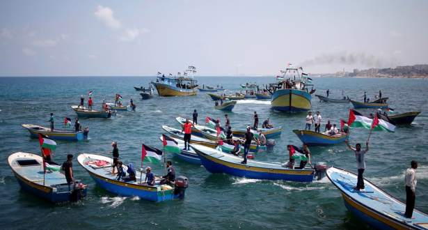 رحلة بحرية تنطلق من غزة